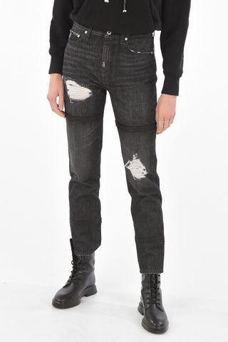 5 Pocket HP UNIFORM Distressed Denims