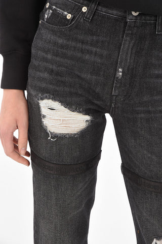 5 Pocket HP UNIFORM Distressed Denims