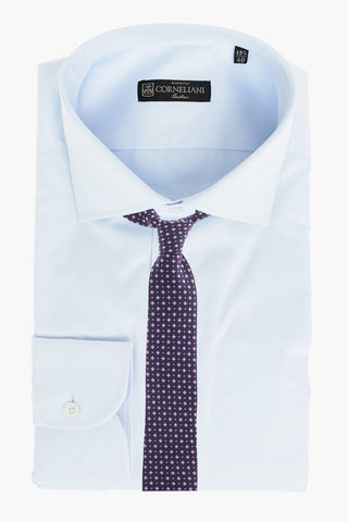 Standard Collar Twill Cotton Shirt