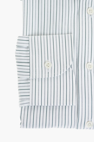 Striped Shirt with Standard Collar