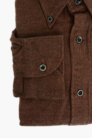 ID COUTURE Button-down Hopsack Shirt
