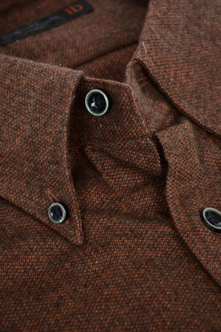 ID COUTURE Button-down Hopsack Shirt