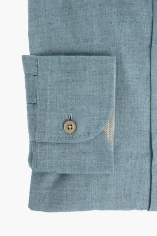 ID Standard Collar Herringbone Cotton Shirt