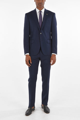 CC COLLECTION 2 Button RIGHT Twill Virgin Wool Suit