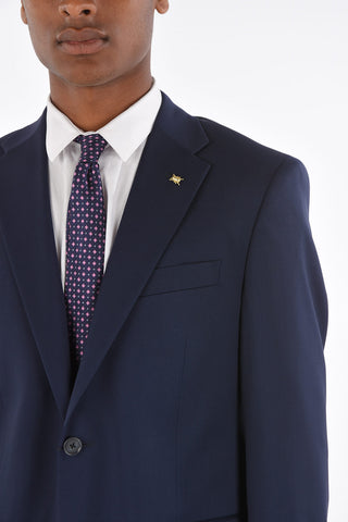 CC COLLECTION 2 Button RIGHT Twill Virgin Wool Suit
