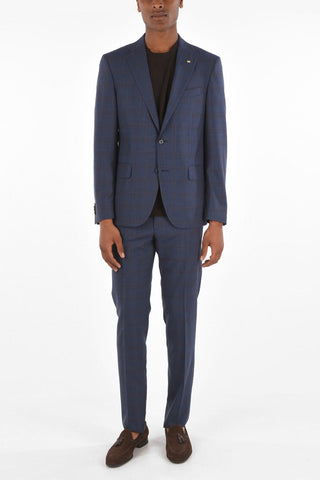 CC COLLECTION District Check RIGHT Virgin Wool Suit