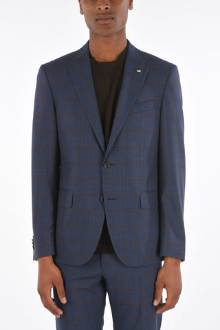 CC COLLECTION District Check RIGHT Virgin Wool Suit