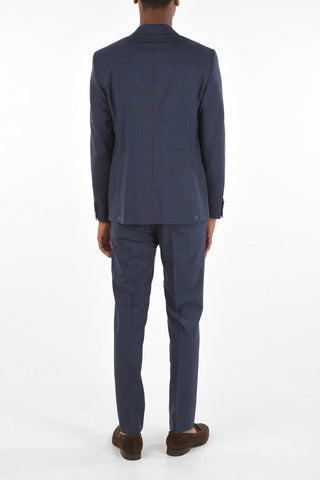 CC COLLECTION District Check RIGHT Virgin Wool Suit