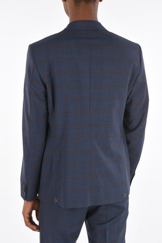 CC COLLECTION District Check RIGHT Virgin Wool Suit