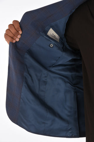 CC COLLECTION District Check RIGHT Virgin Wool Suit