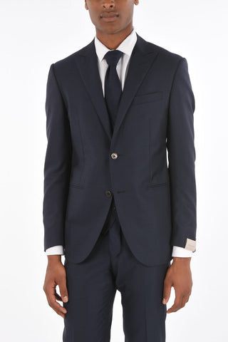 3-Piece CERIM.ACADEMY Suit with Peak Lapel