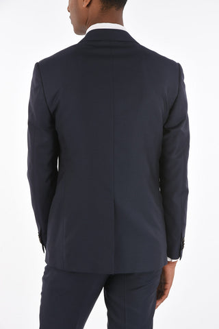 3-Piece CERIM.ACADEMY Suit with Peak Lapel