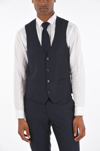 3-Piece CERIM.ACADEMY Suit with Peak Lapel