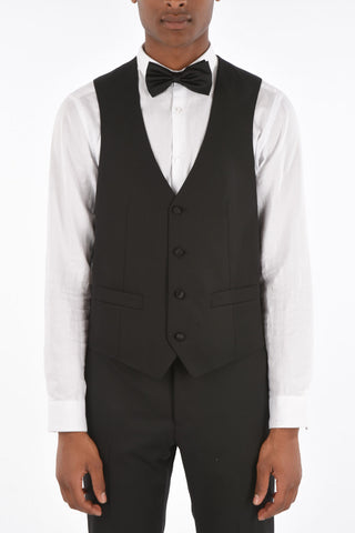 Abito 3 Pezzi CERIM.ACADEMY con Rever a Lancia in Satin