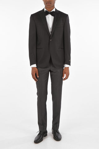 3-Piece CERIM.ACADEMY Pinstriped Pants Suit