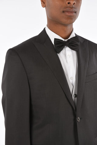 3-Piece CERIM.ACADEMY Pinstriped Pants Suit