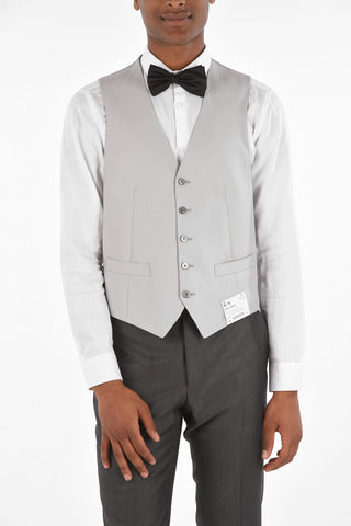 3-Piece CERIM.ACADEMY Pinstriped Pants Suit