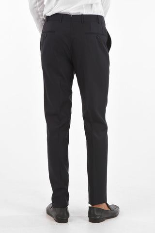 Virgin Wool MANTUA 3-piece Suit with Peak Lapel