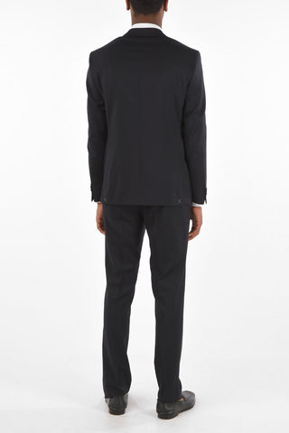 CC COLLECTION Virgin Wool RIGHT Suit with Iconic Beetle Brooch