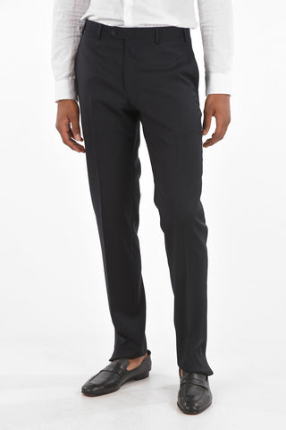 CC COLLECTION Virgin Wool RIGHT Suit with Iconic Beetle Brooch