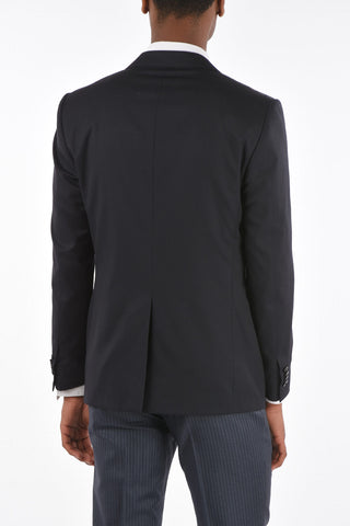 Virgin Wool 3-Piece Suit CERIM.ACADEMY with Pinstriped Trousers