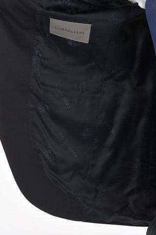 Virgin Wool 3-Piece Suit CERIM.ACADEMY with Pinstriped Trousers