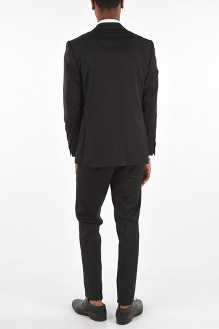 3-Piece MANTUA Virgin Wool Suit with Flap Pockets