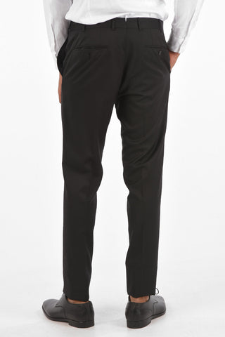 3-Piece MANTUA Virgin Wool Suit with Flap Pockets