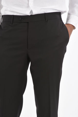 3-Piece MANTUA Virgin Wool Suit with Flap Pockets