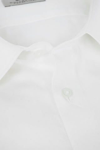 CC COLLECTION Stretched Cotton Shirt with Standard Collar