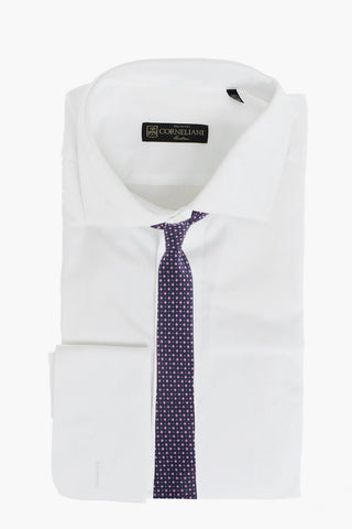 Poplin Shirt with Double French Cuffs