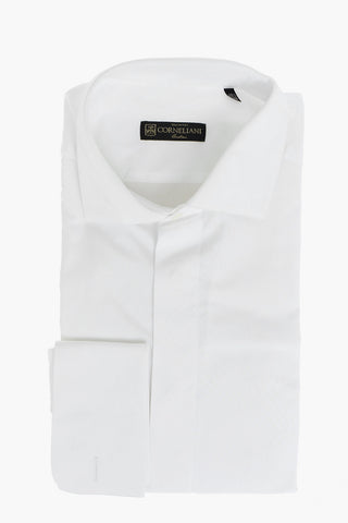 Poplin Shirt with Double French Cuffs