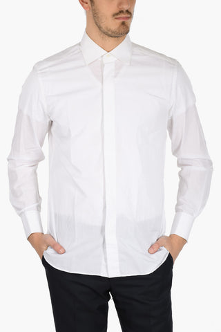 Poplin Shirt with Double French Cuffs