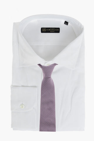 Flax Cotton Shirt with Standard Collar