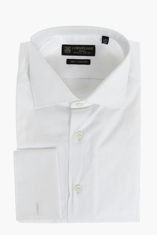 Camicia NOBLE in Cotone 200/2 con Polsini Doppi alla Francese