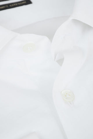 Camicia NOBLE in Cotone 200/2 con Polsini Doppi alla Francese
