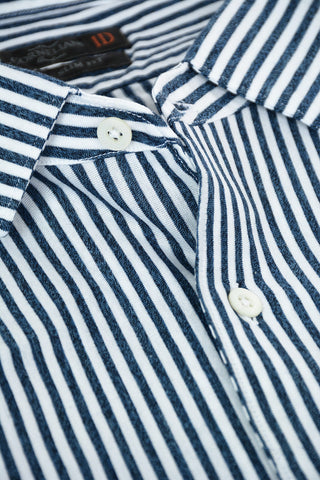 ID Awning Striped SLIM FIT Cotton Shirt