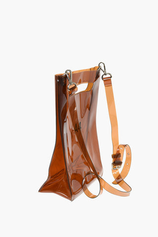 Removable Shoulder Strap A4 Plastic Shoulder Bag
