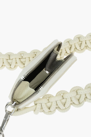 Leather BIKE Zipped Crossbody Wallet