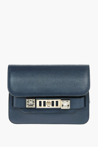 Printed Leather LINOSA Shoulder Bag with Metal Details