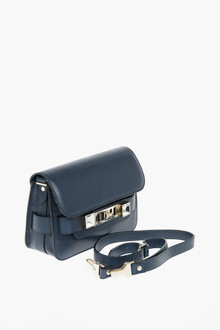 Printed Leather LINOSA Shoulder Bag with Metal Details