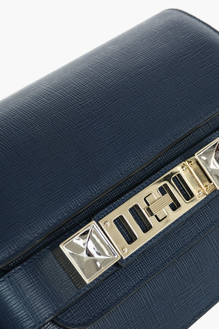 Printed Leather LINOSA Shoulder Bag with Metal Details