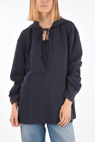 MM6 Solid Color Ovresized Sweatshirt