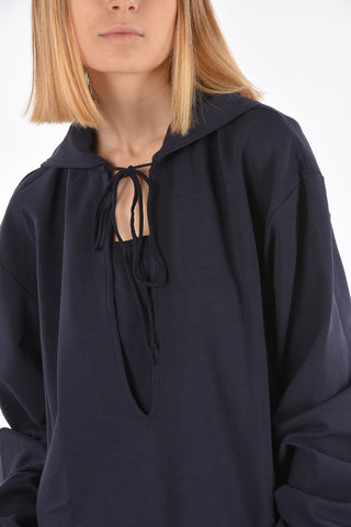 MM6 Solid Color Ovresized Sweatshirt