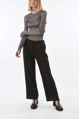 MM1 side zip cut-out pants