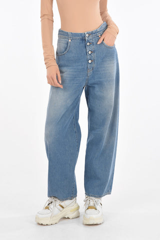 MM6 Low Waist Boyfriend Fit Jeans