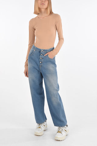 MM6 Low Waist Boyfriend Fit Jeans