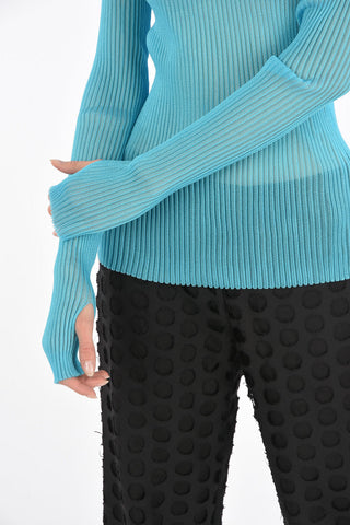 MM1 maglia girocollo a costine