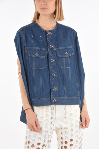 MM1 Denim Sport Jacket with Silver Buttons