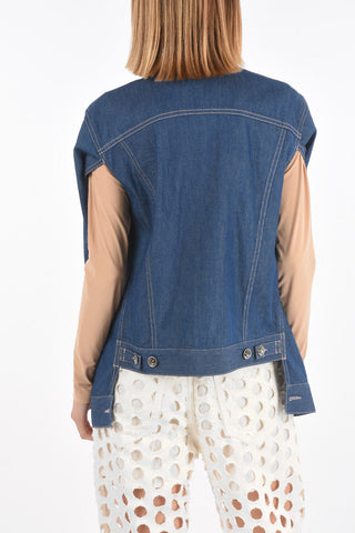 MM1 Denim Sport Jacket with Silver Buttons